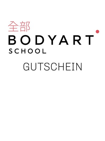 BODYART School Gutschein BODYART School Gutschein
